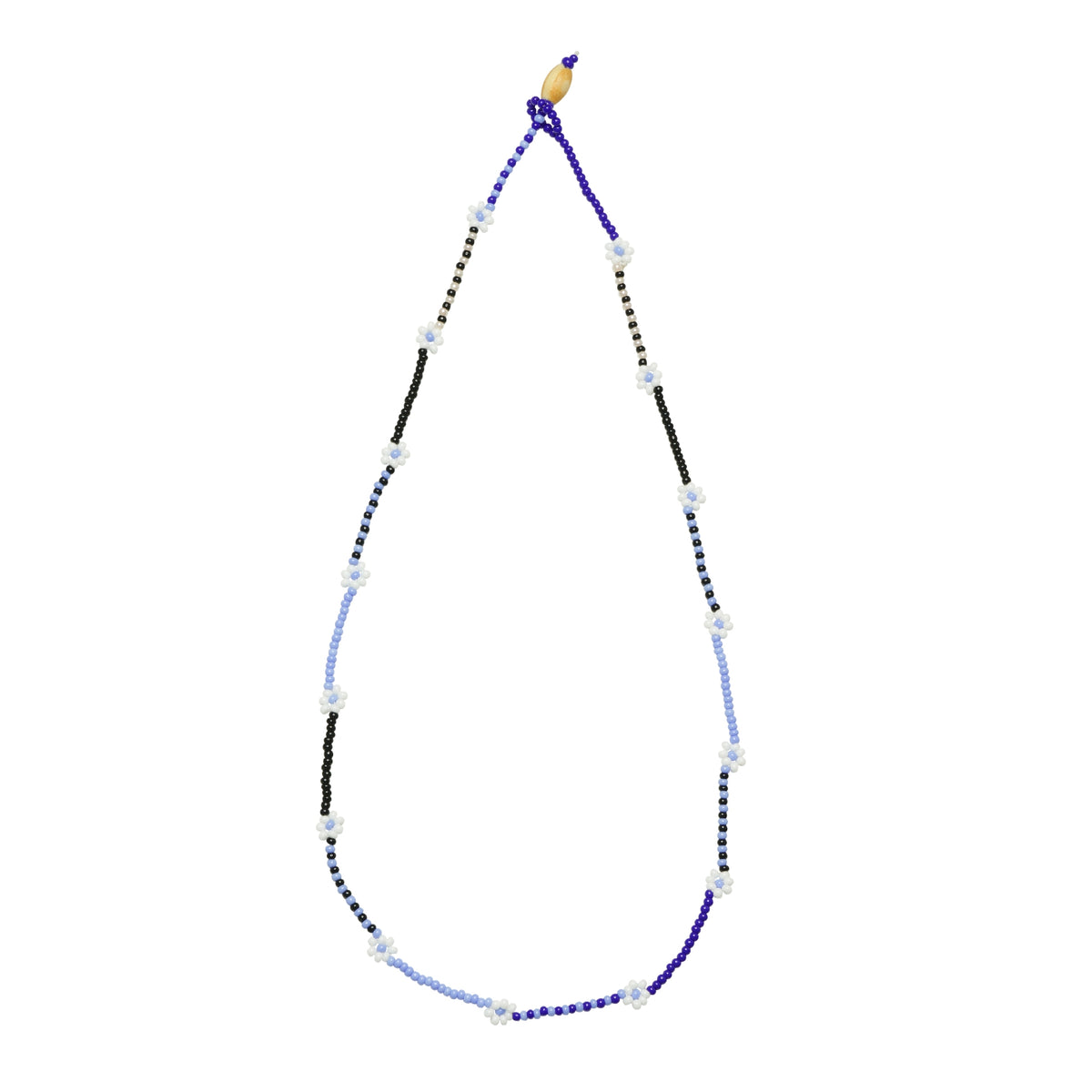 Sea Blue Flower Power Necklace