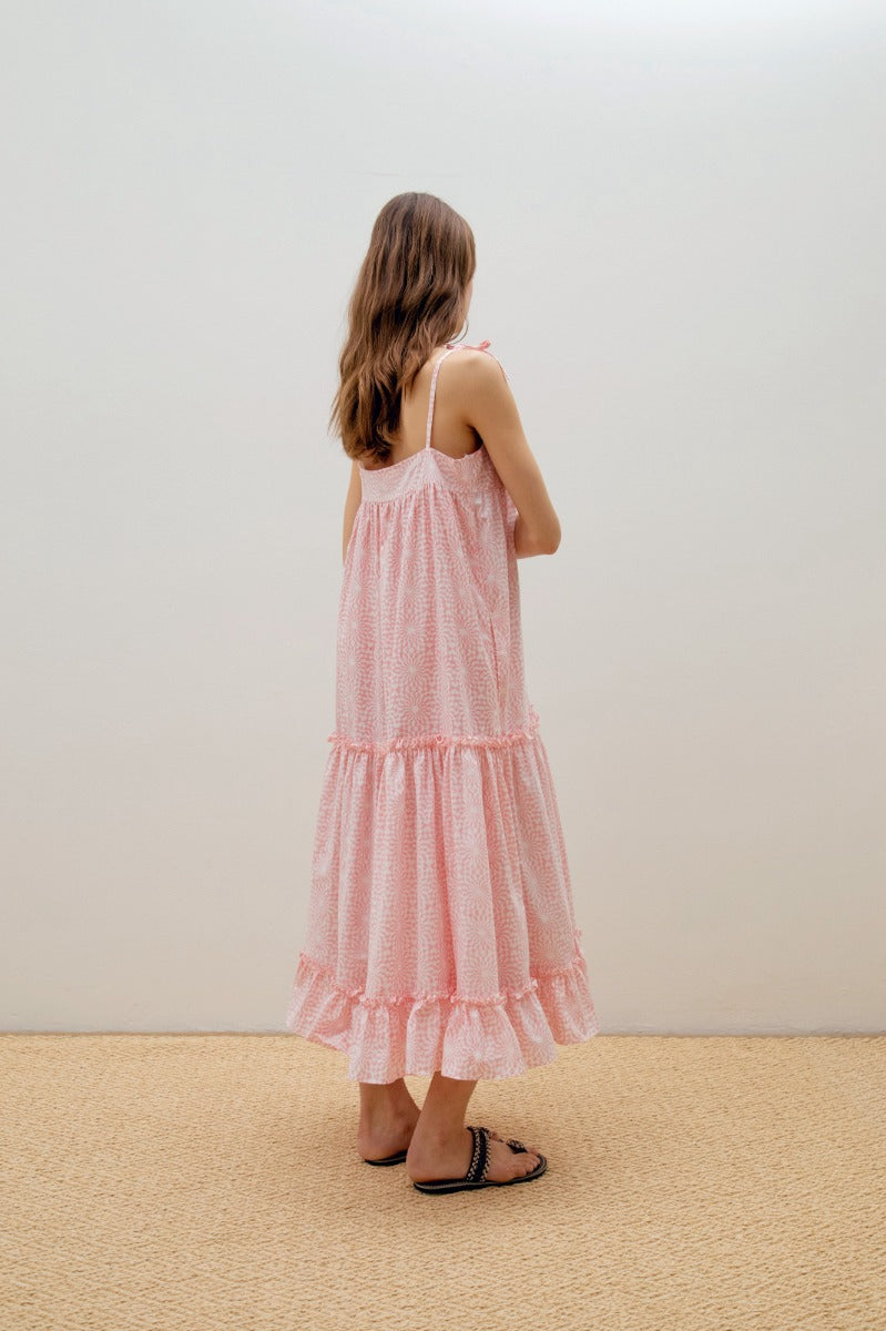 Flora Dress - Pink Disco