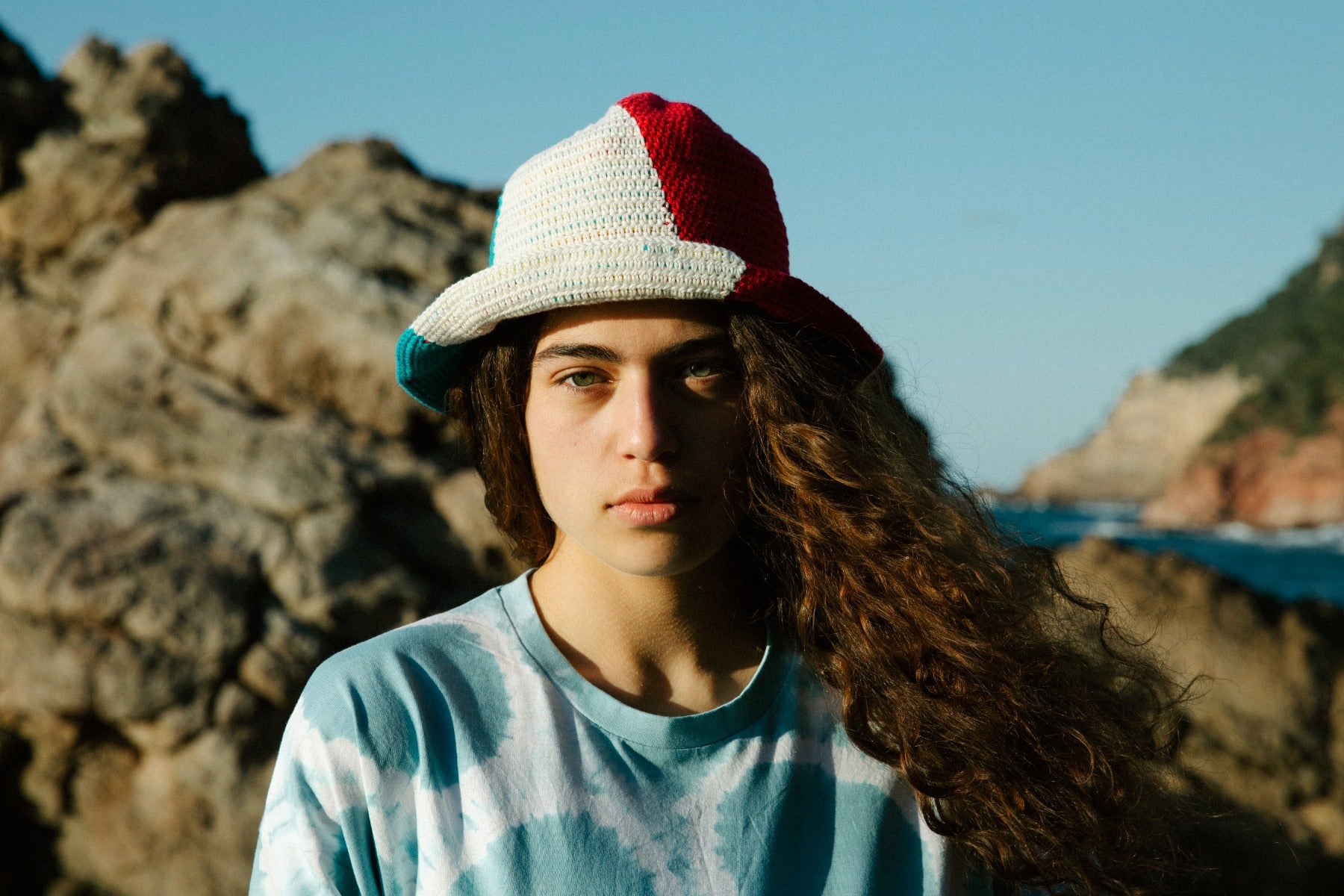 Beach ball Swirl Hat