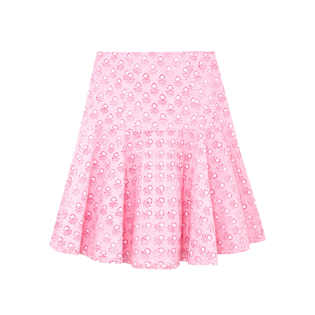 Circle Skirt - Bubble Flower