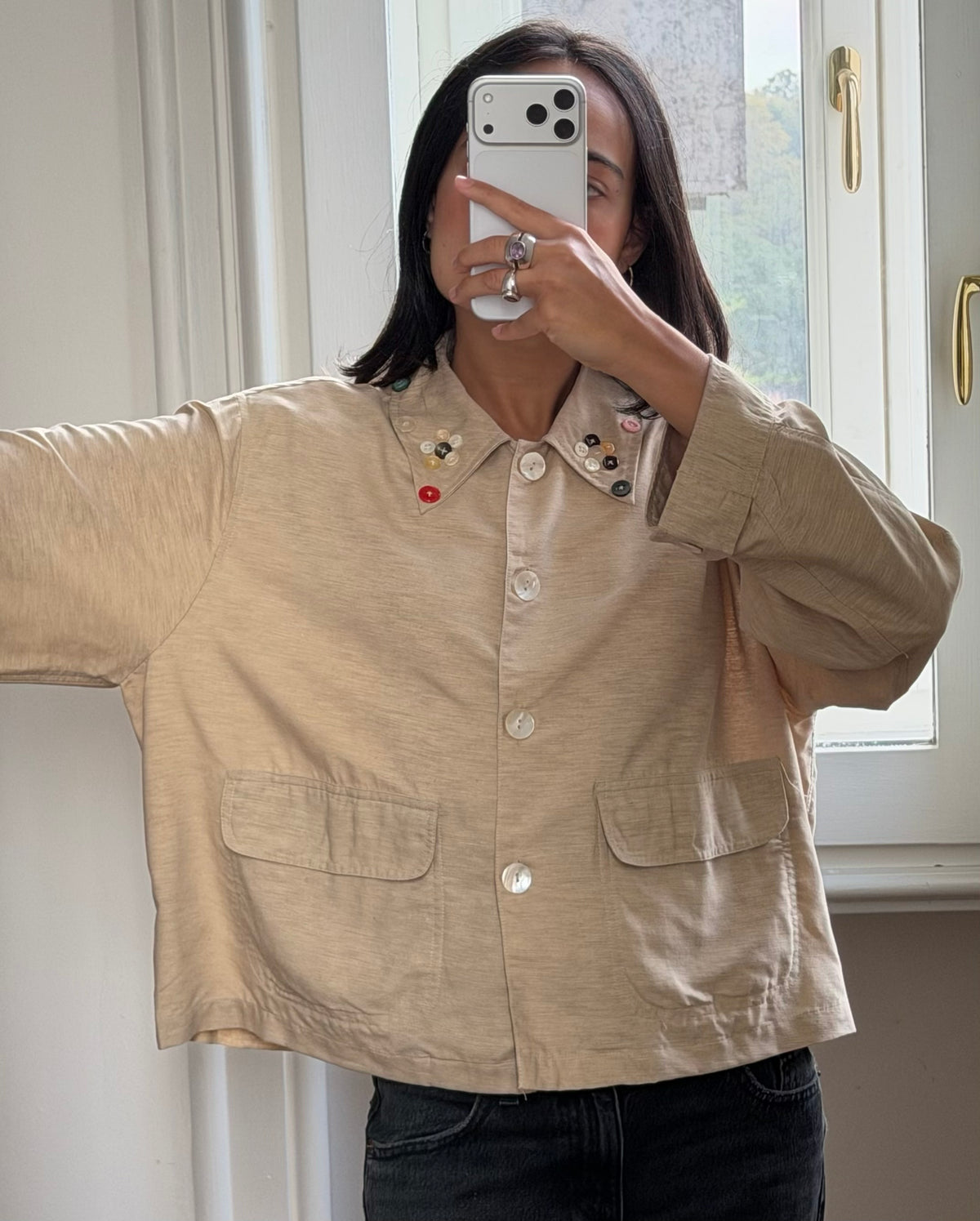 Ami Shirt - Noil Silk 1