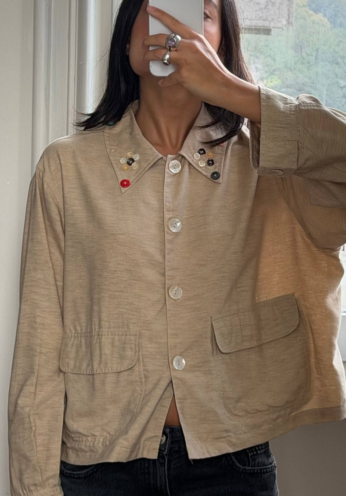 Ami Shirt - Noil Silk 1