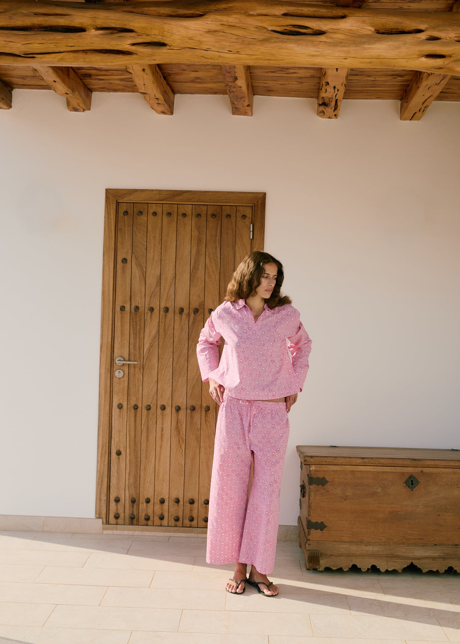 Mina Pants - Bubble Flower