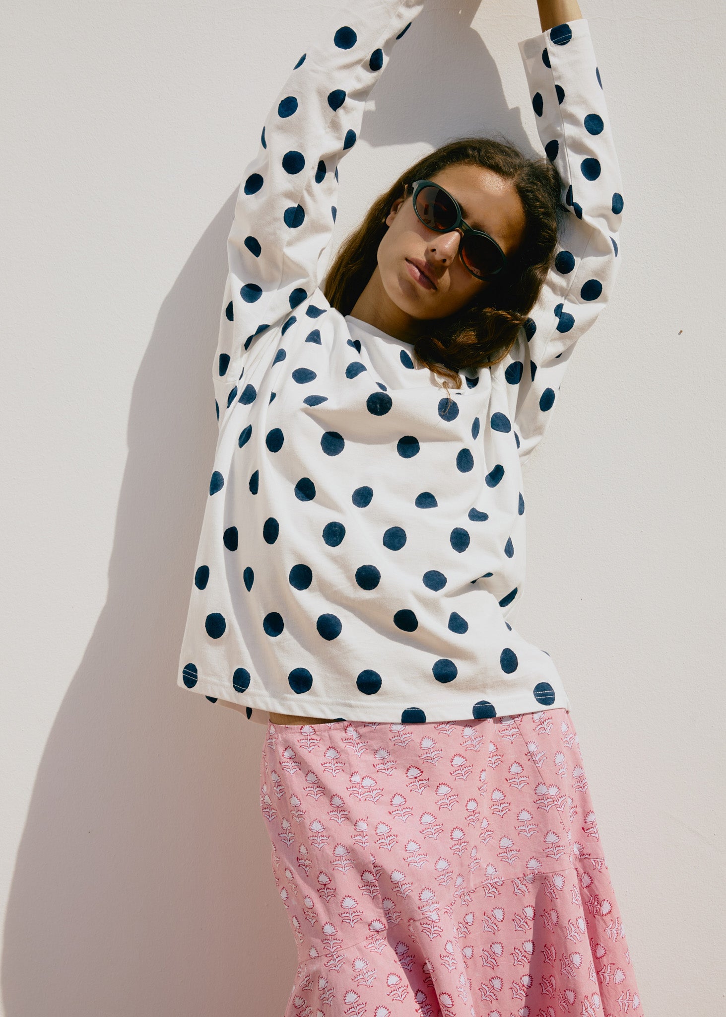 Circle Skirt - Bubble Flower