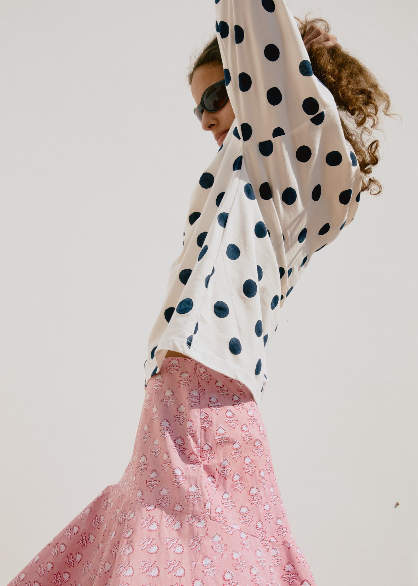 Circle Skirt - Bubble Flower
