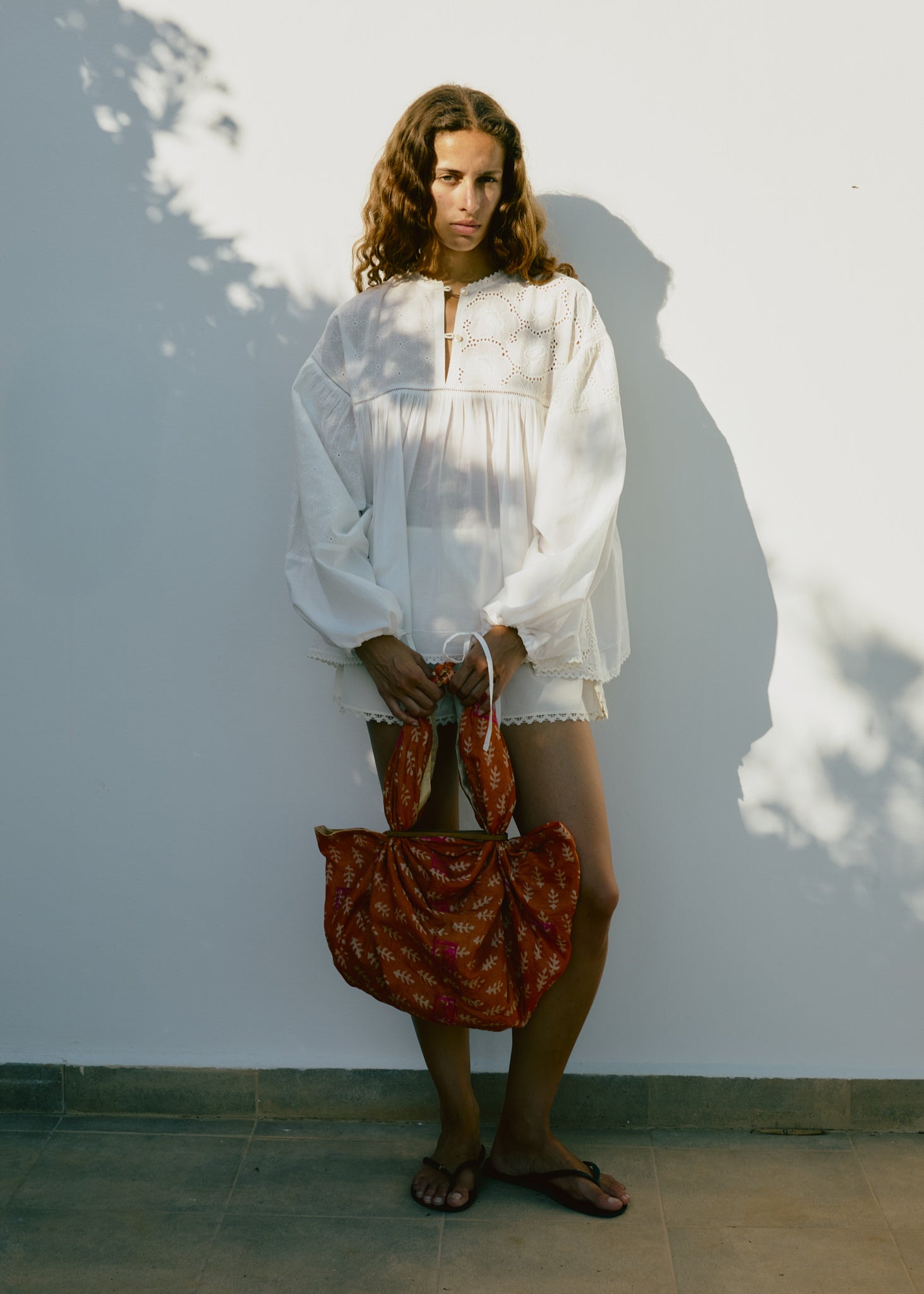 Suki Blouse - Marshmallow Akoba