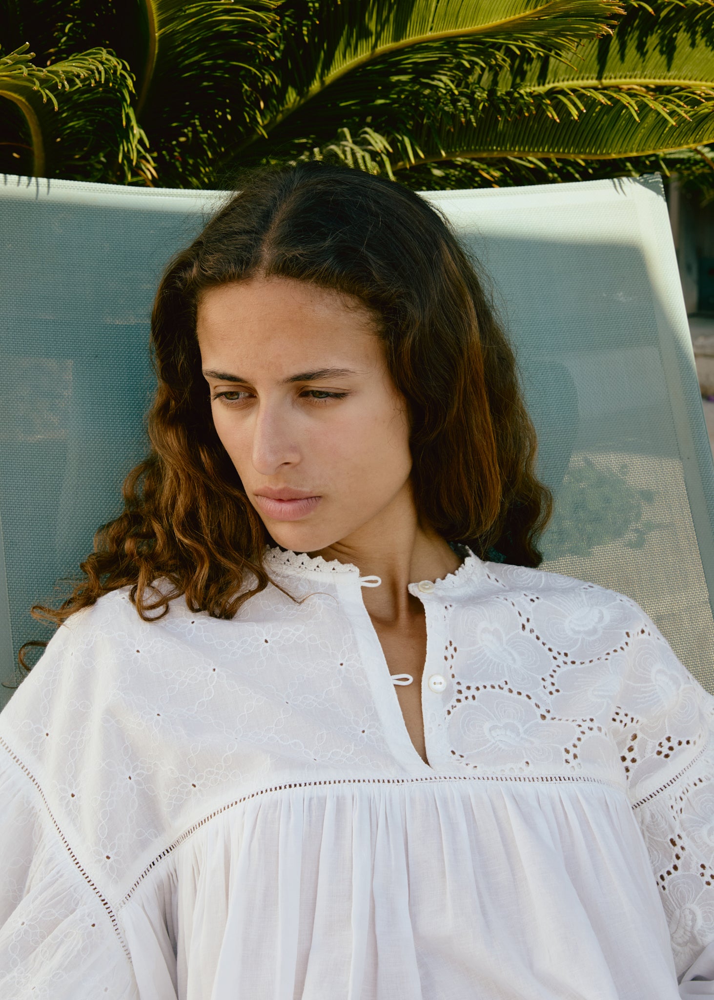 Suki Blouse - Marshmallow Akoba