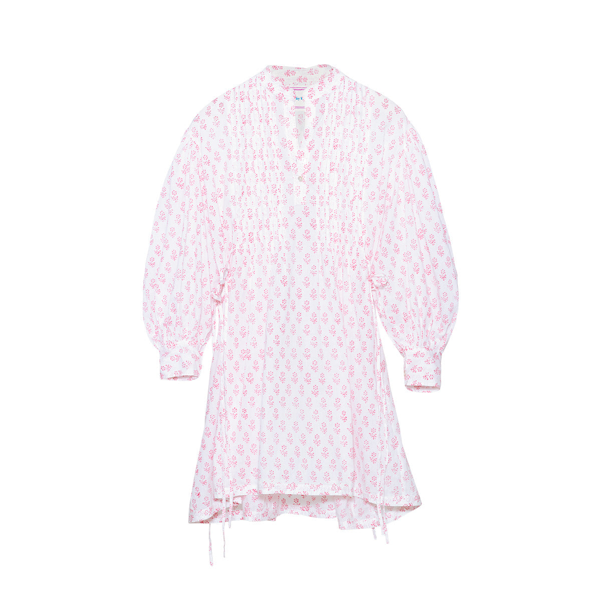 Ila Blouse Dress - Coral Blossom