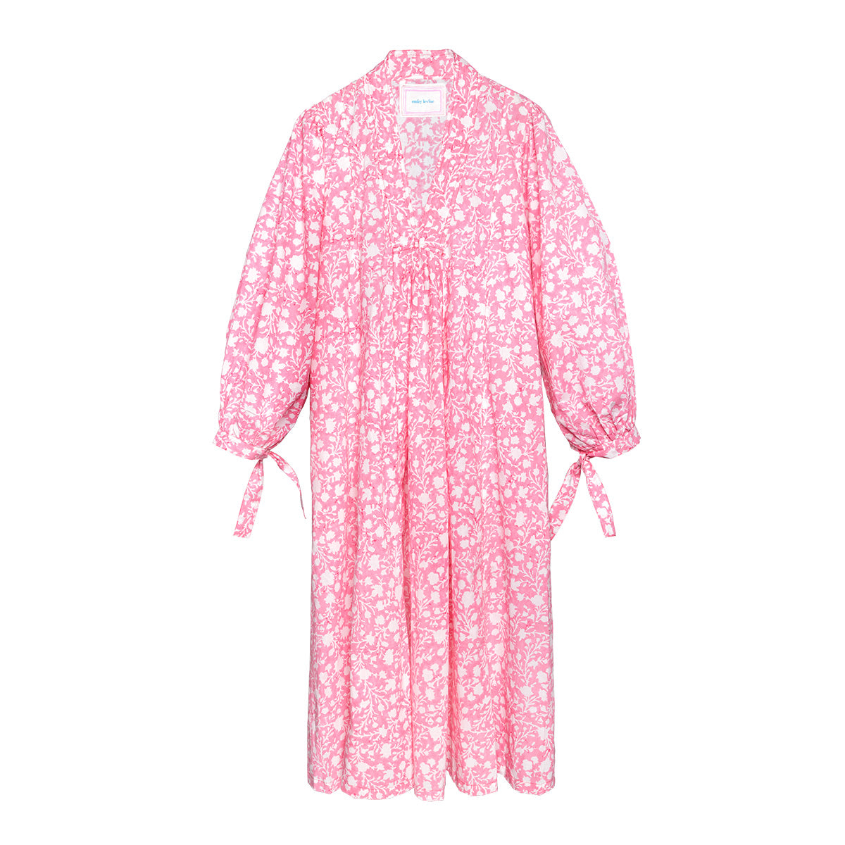 Clementina Dress - Pink Soft Flower