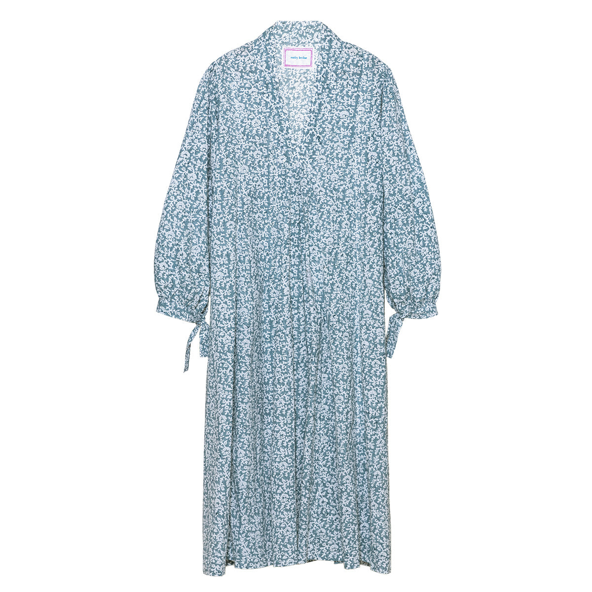 Clementina Dress - Blue Soft Flower