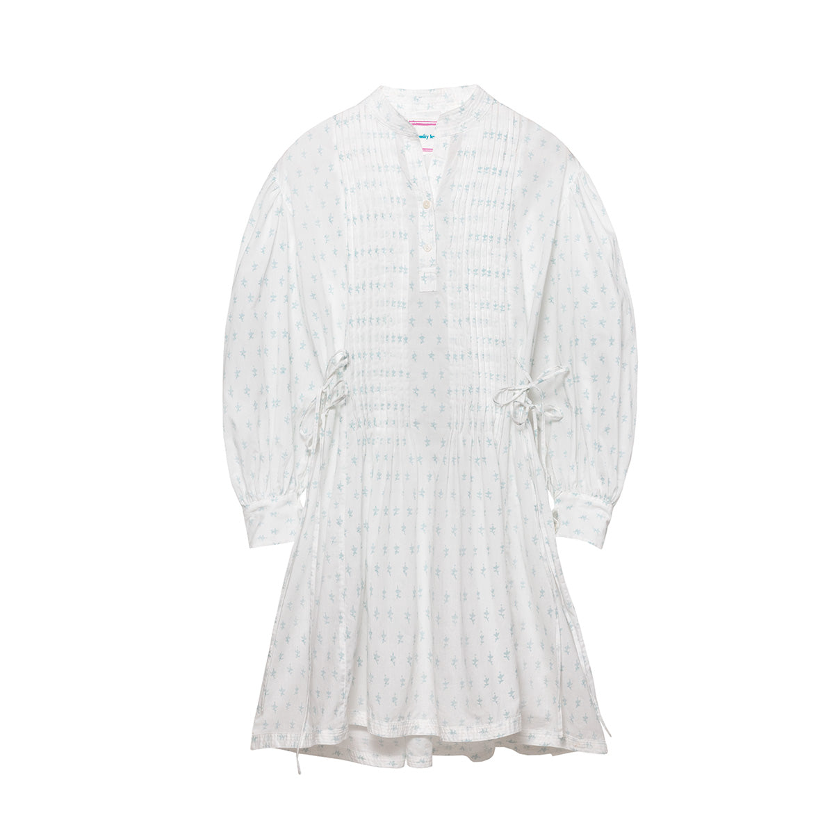 Ila Blouse Dress - Flower Sky