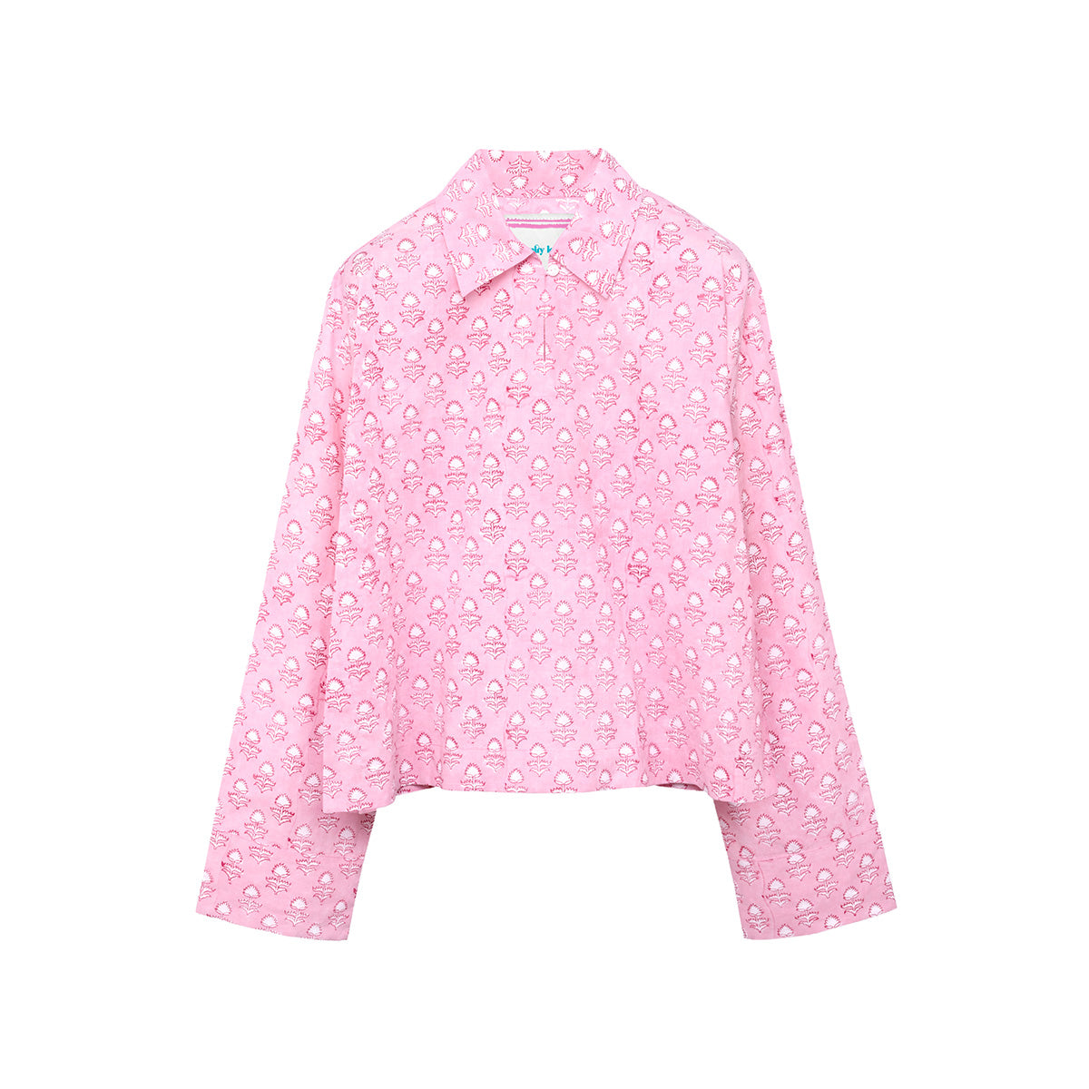 Cha Cha Pullover Top - Bubble Flower