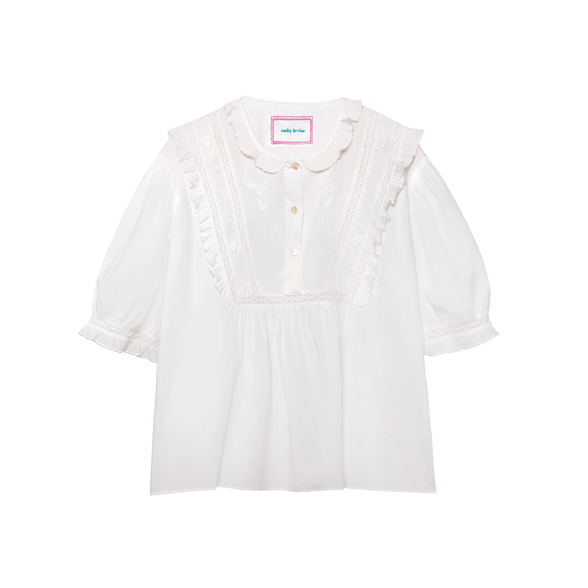 Isla Blouse - Marshmallow