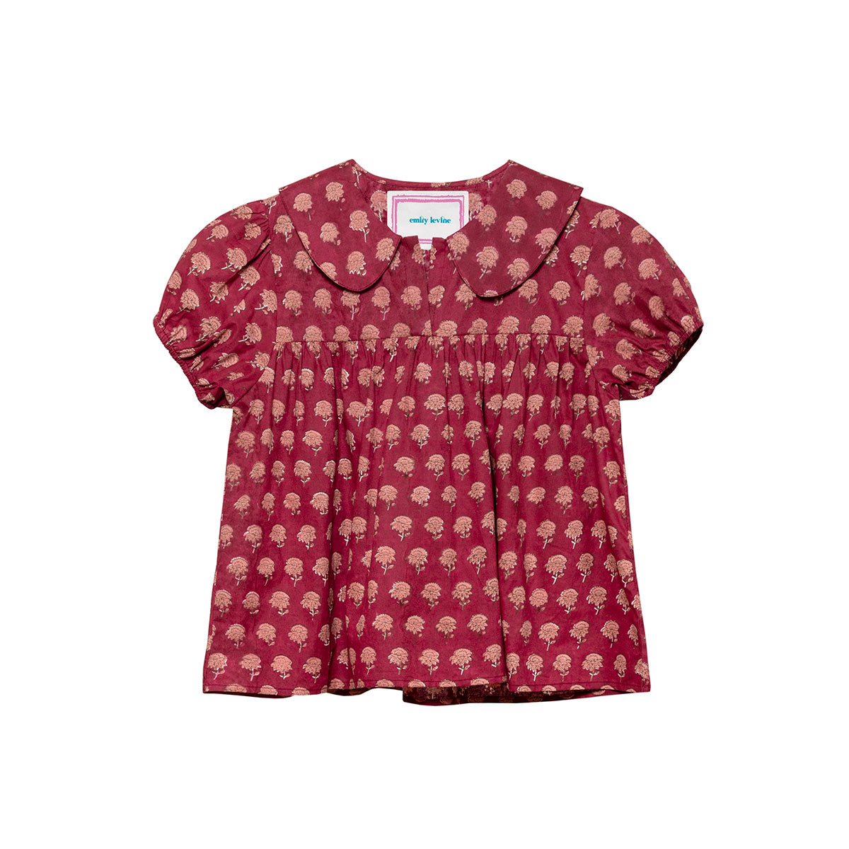 Babydoll Blouse - Jelly Flower