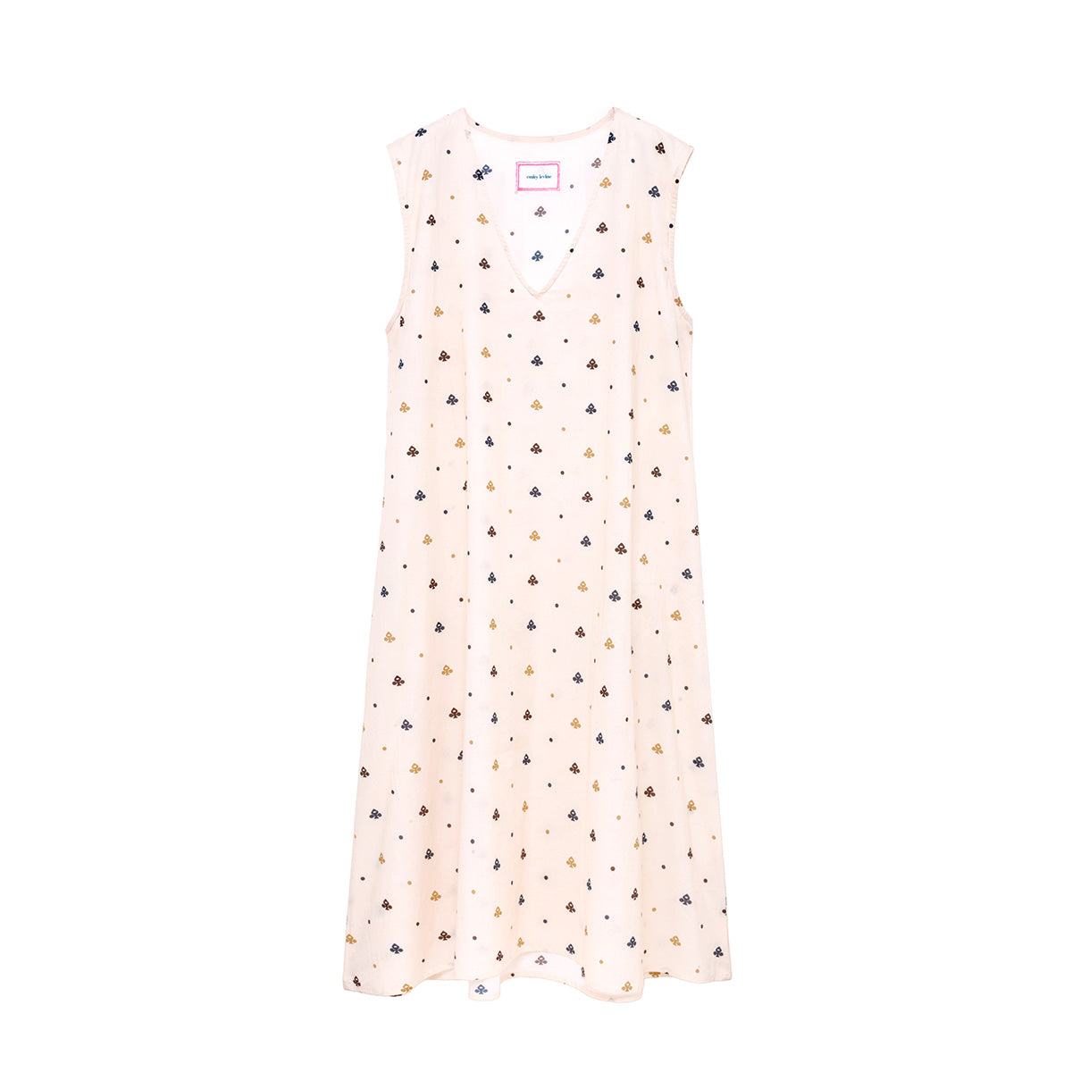 Slip Dress - Saree Polka
