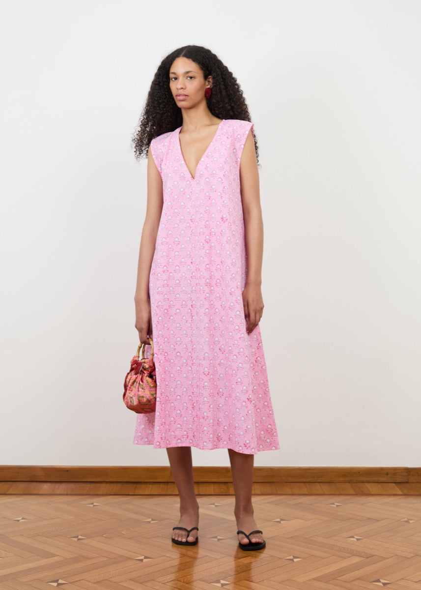 Slip Dress - Bubble Flower