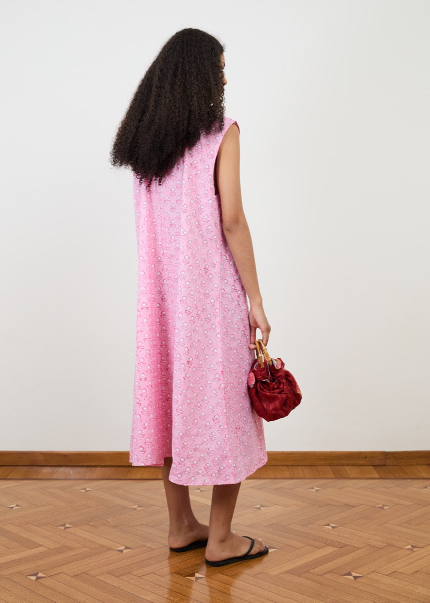 Slip Dress - Bubble Flower