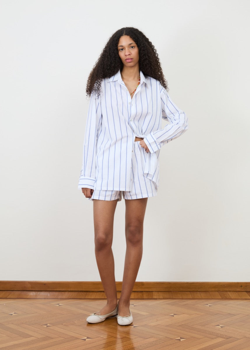 Marco Shirt - Ocean Stripe