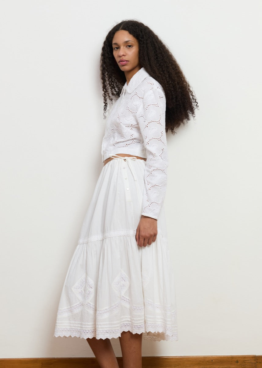 Litta Skirt - Marshmallow