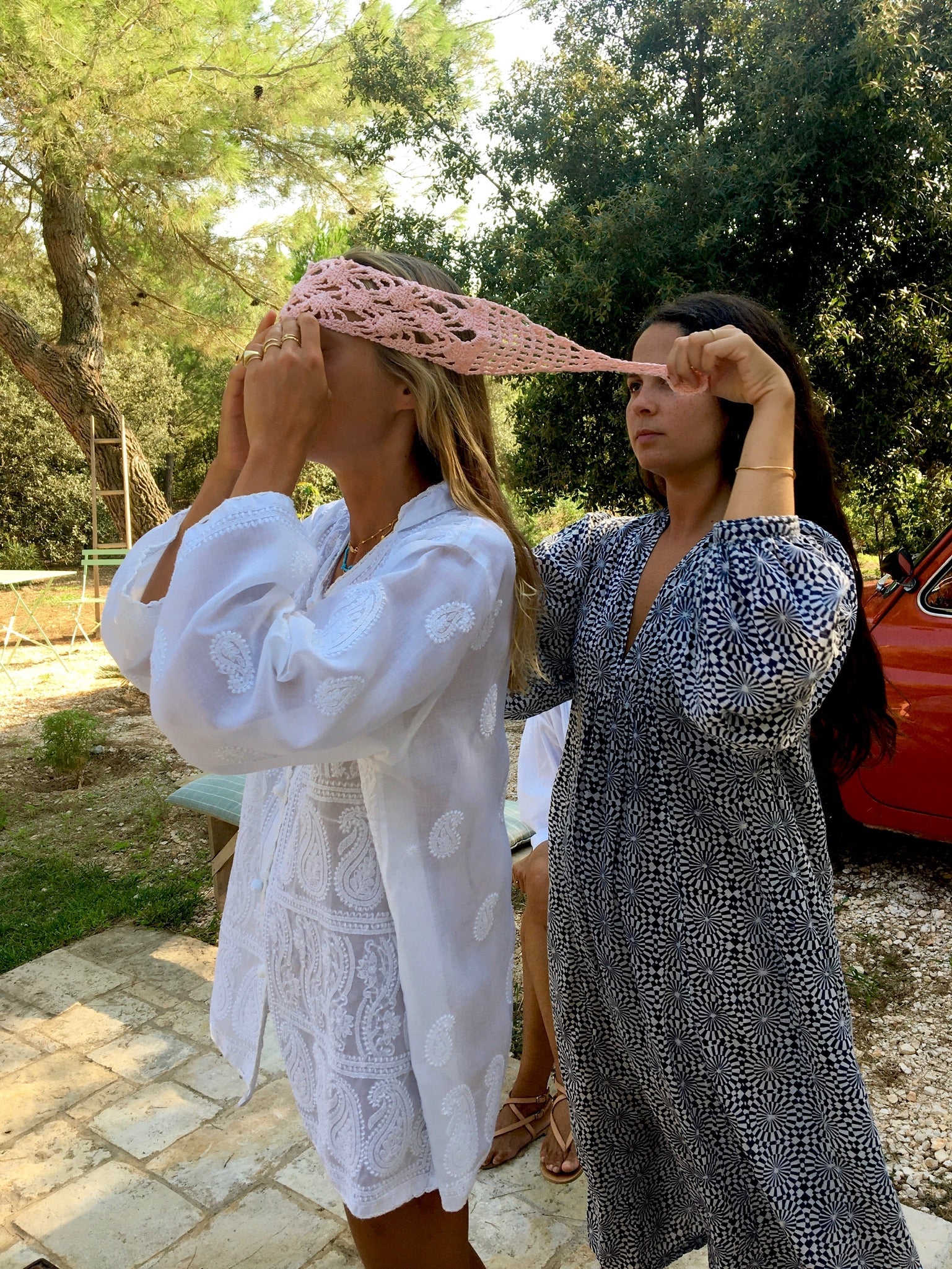Veenu kaftan ~ Ivory