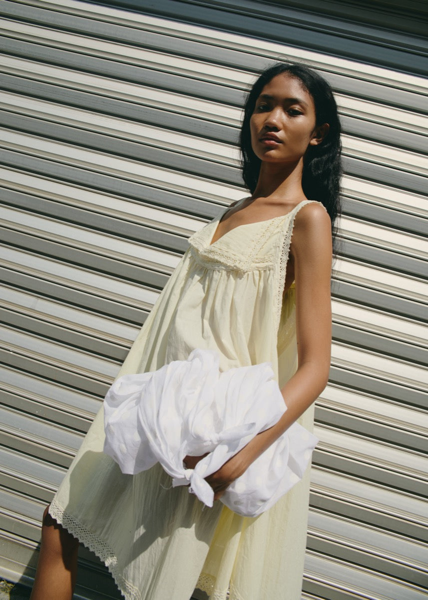 Tallulah Nighty Dress - Butter