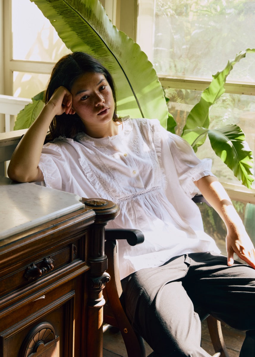 Isla Blouse - Marshmallow