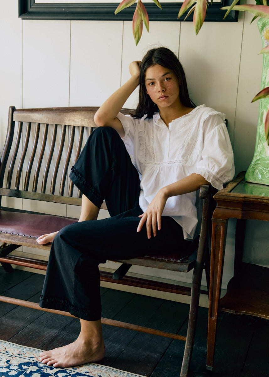 Isla Blouse - Marshmallow