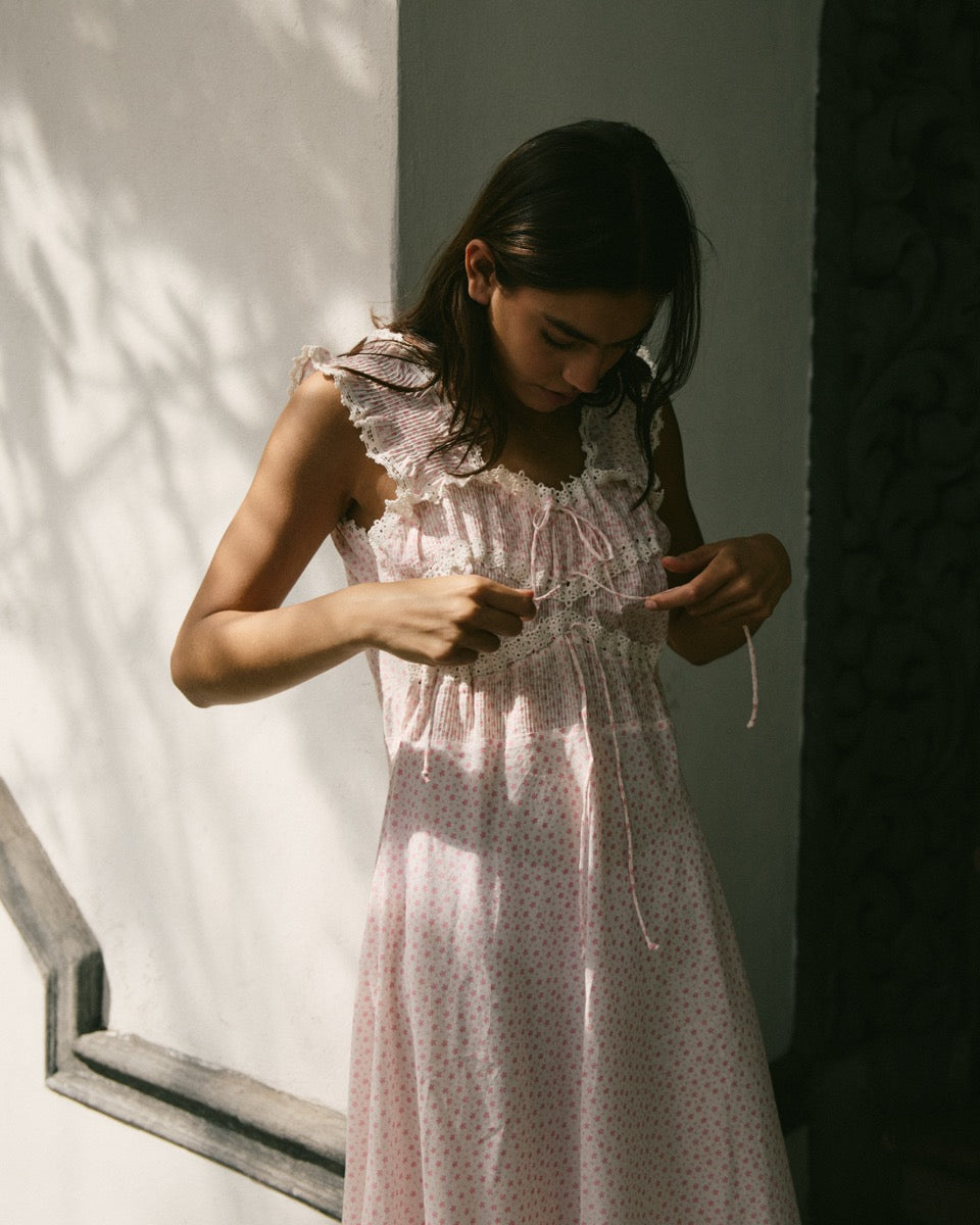 Isabella Dress - Mini Flower