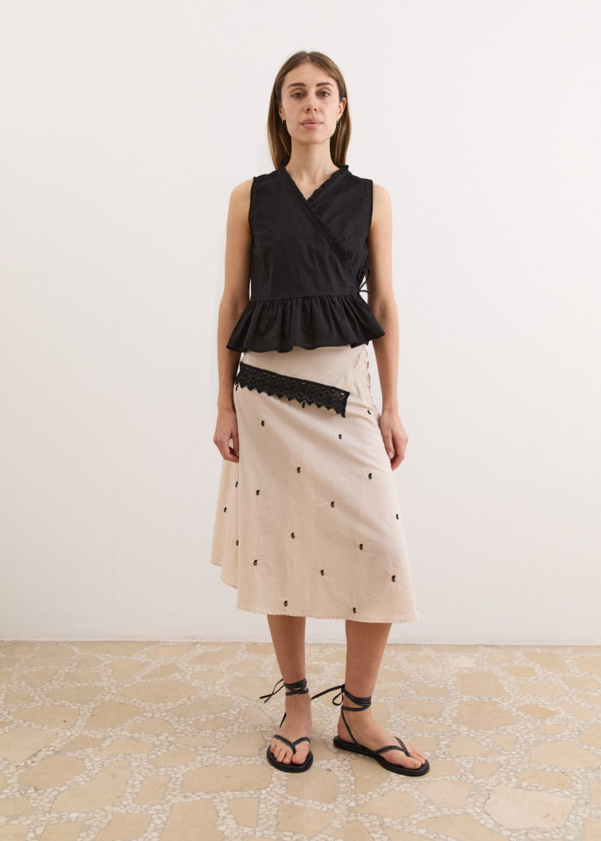 Clo Skirt - Glass Paisley