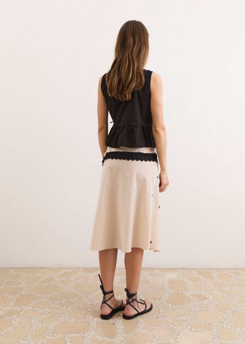 Clo Skirt - Glass Paisley