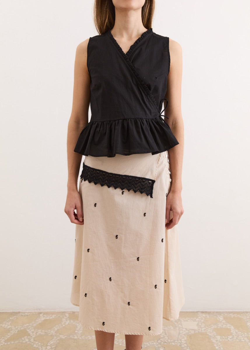 Clo Skirt - Glass Paisley
