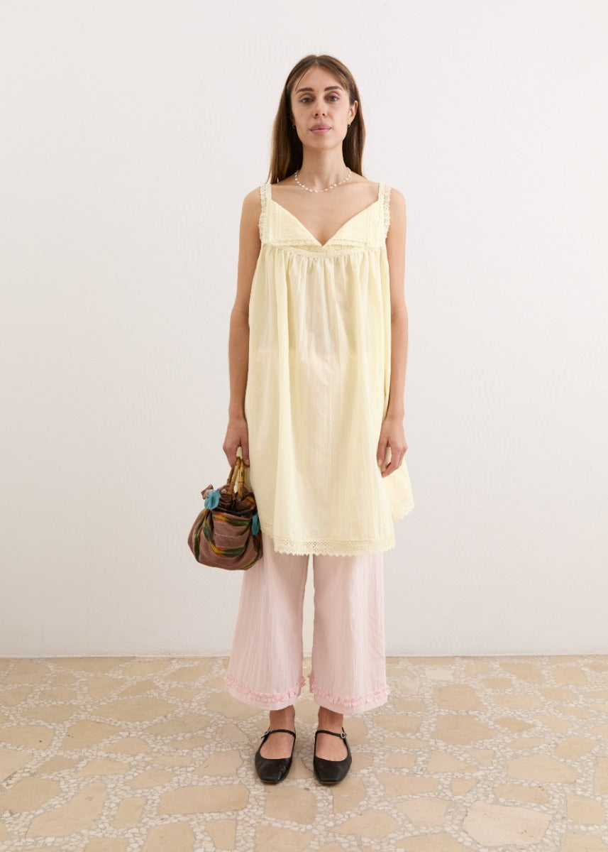 Tallulah Nighty Dress - Butter
