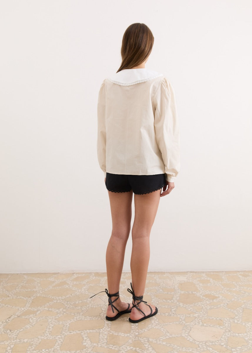 Schoolgirl Shirt - Vanilla