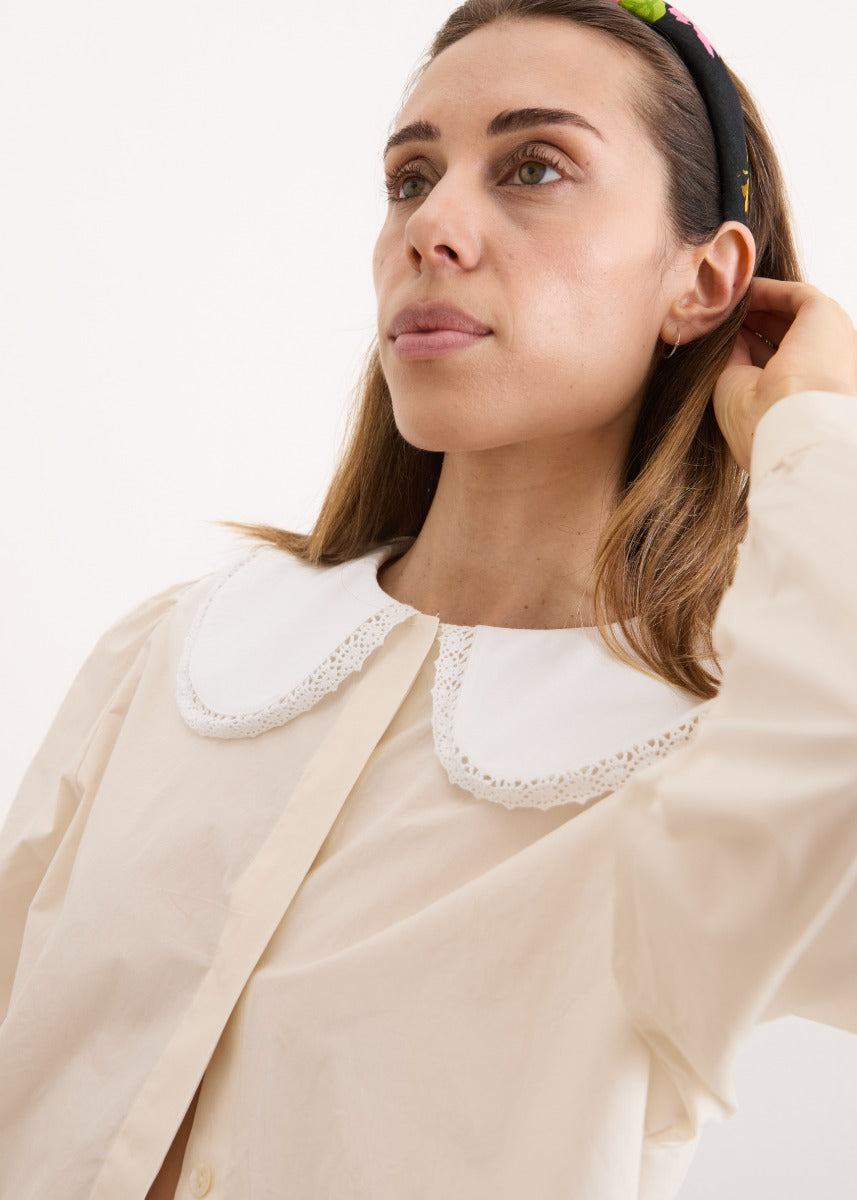 Schoolgirl Shirt - Vanilla