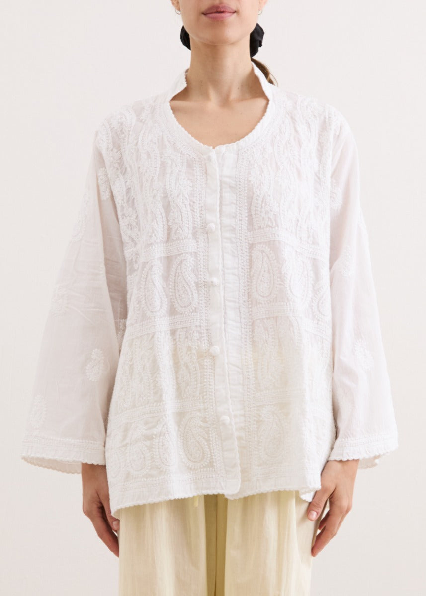 Veenu kaftan ~ Ivory