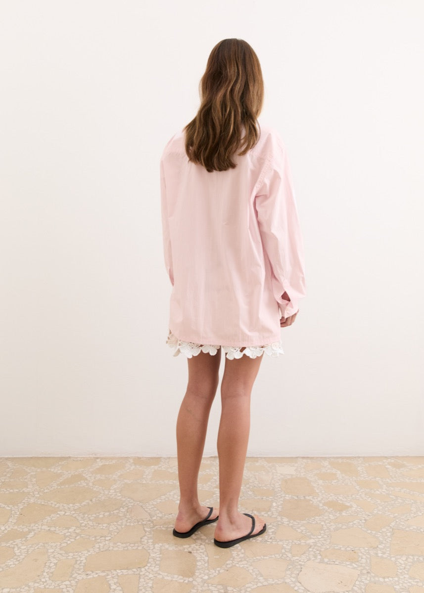 Beverly Flower Skirt - Marshmallow