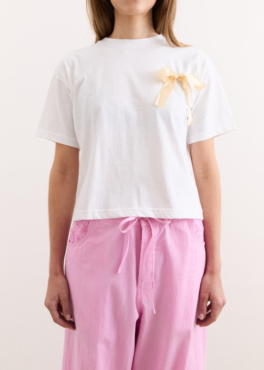 Shrunken Tee - Vanilla Silk