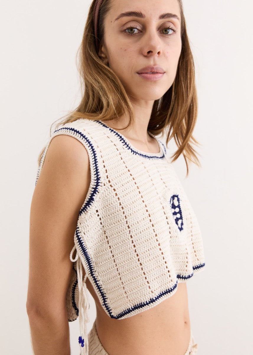 Bib Top - Blueberry