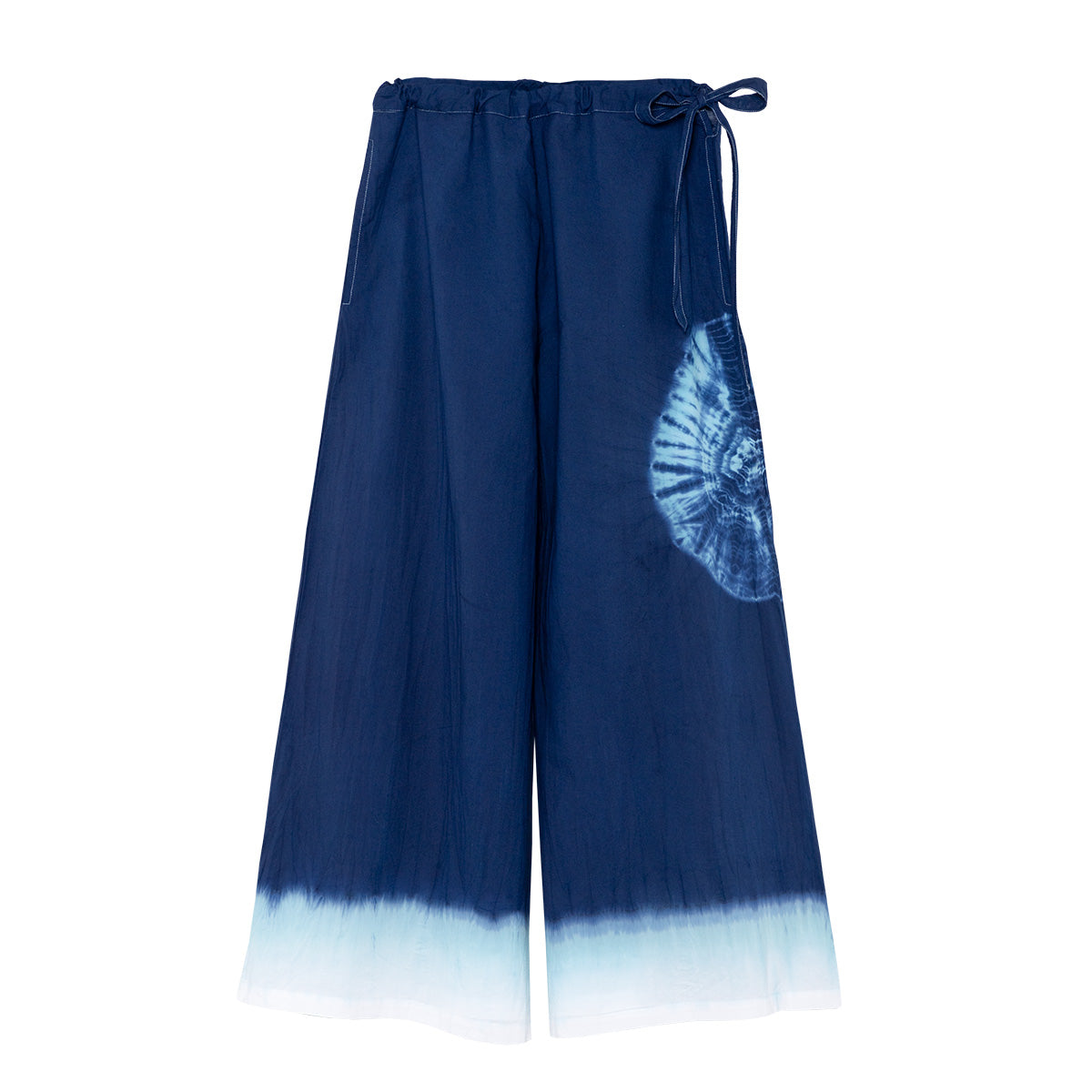 Labhu Pants - Indigo Shibori