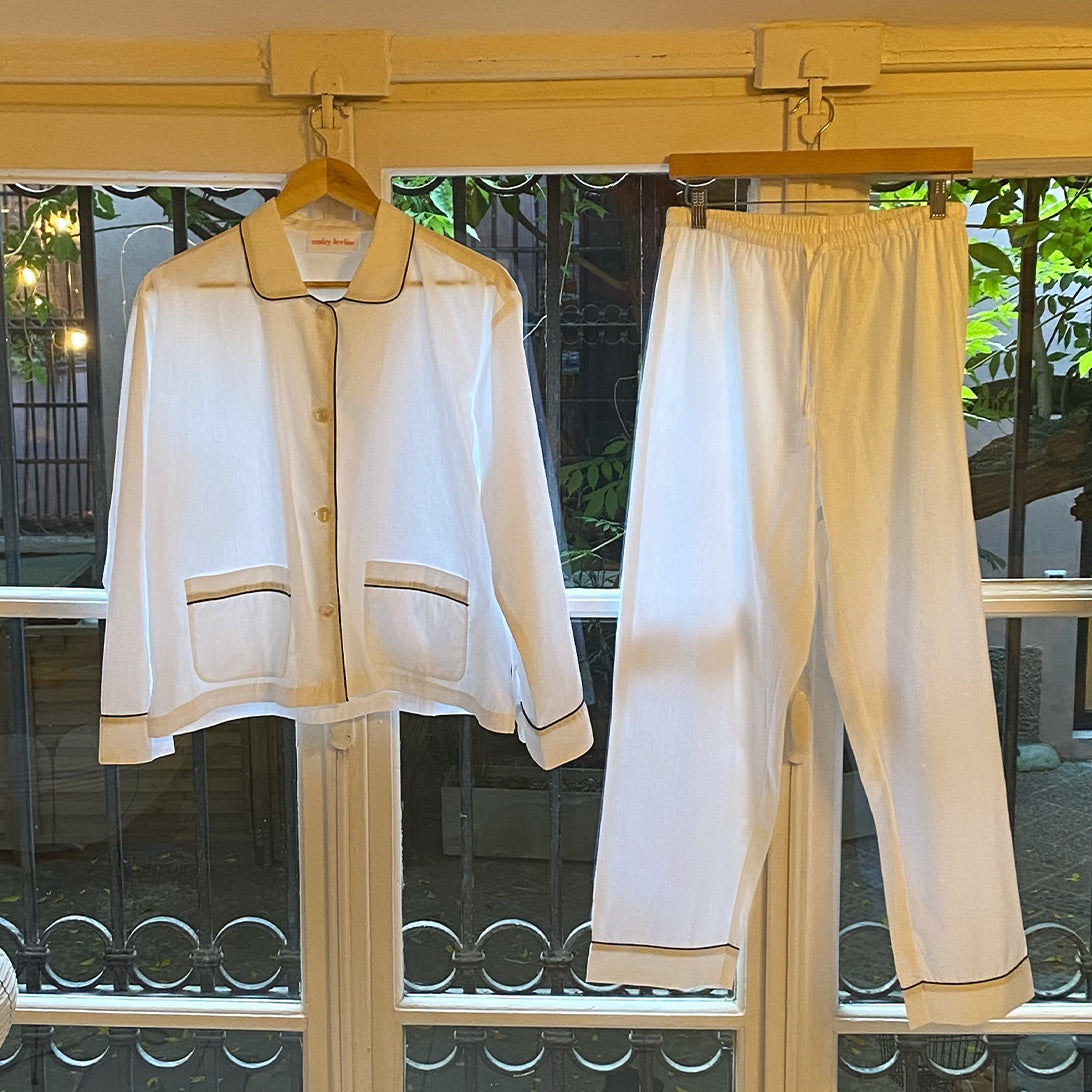 Classic Pajama - Crisp White