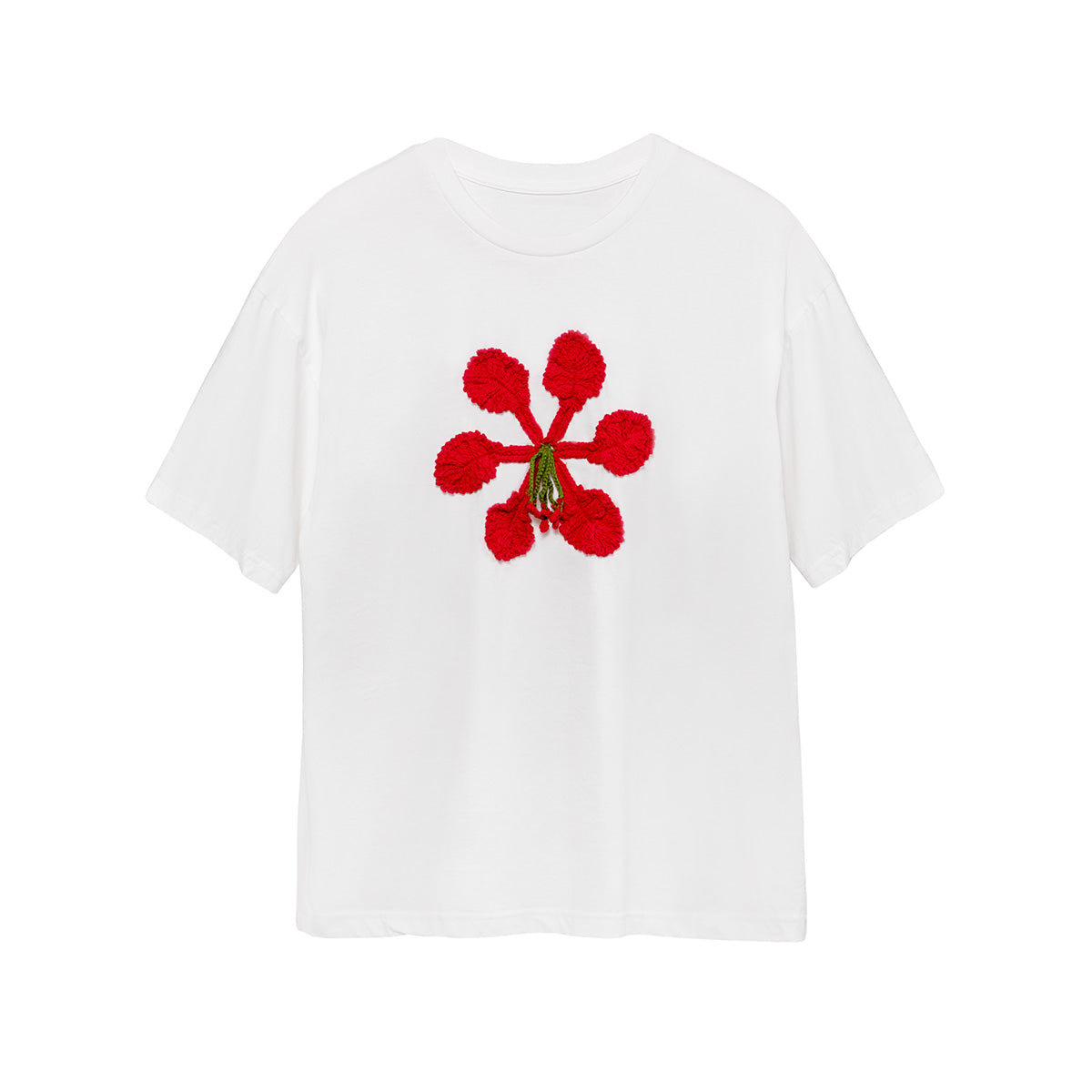 Charly Tee - Red Rocket Flower