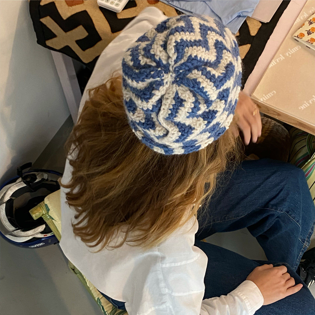 Wilson Beanie - Sky/Latte
