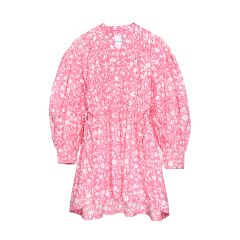 Ila Blouse dress - Pink Soft Flower