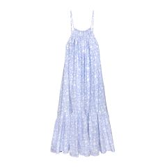 Spaghetti Dress - Lilac Soft Flower