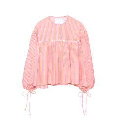 Suki Blouse  - Citrus Stripe