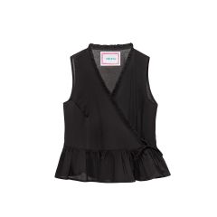 Florence Crossover Top - Black