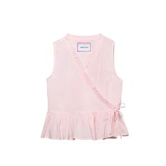 Florence Crossover Top - Soft Pink