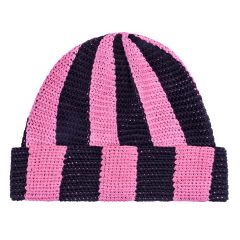 Swirl Beanie - Magenta