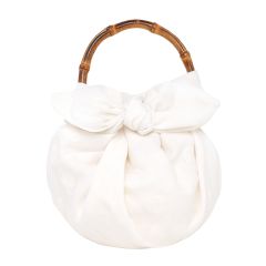 Cotton Dumpling - White Polka 