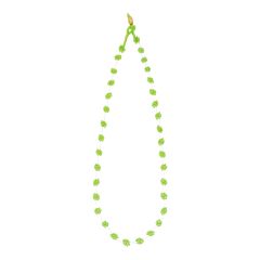 Lime Flowers String necklace